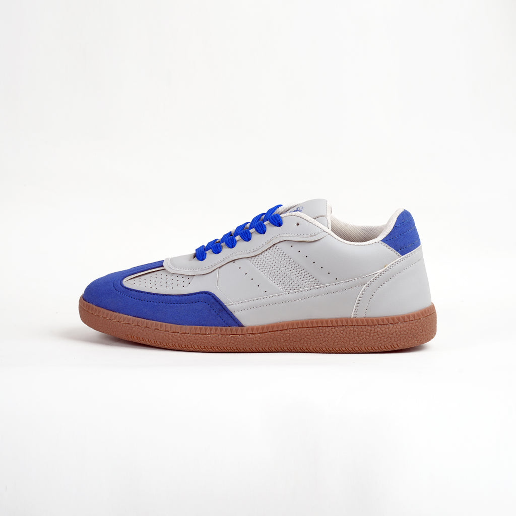 Cobalt Drift Blue & Grey Streetwear Sneakers