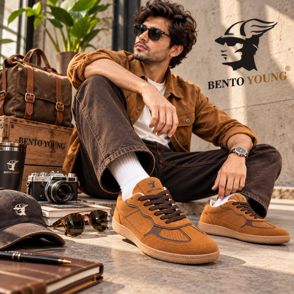 Mocha Drift Dark Tan  Streetwear Sneakers