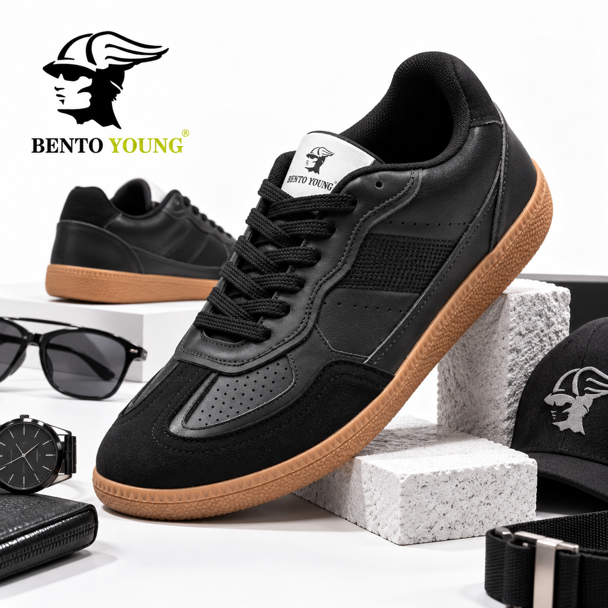 Night Drift Black streetwear Sneakers