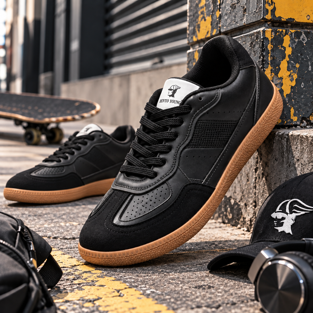 Night Drift Black streetwear Sneakers