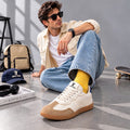 Cream Sand Drift white Sneakers Low Top  Sneakers For men
